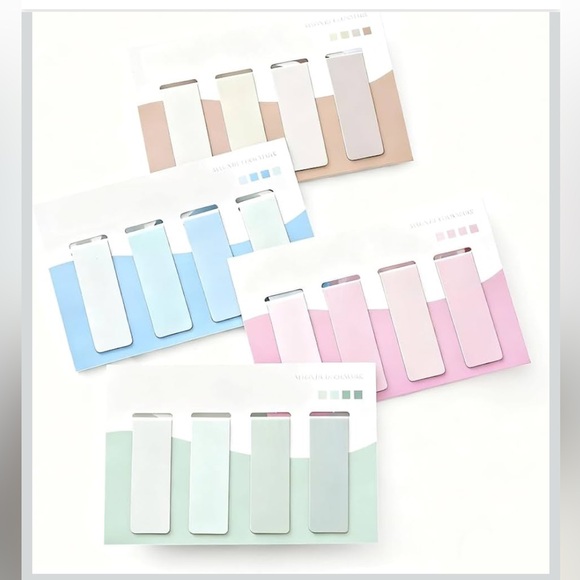 Other - 🐰NIP 1 Set 4pc Magnetic Bookmark